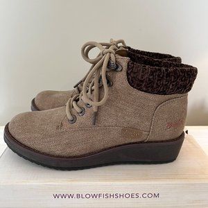 Modcloth Blowfish Bronze Rancher Comet Ankle Boots